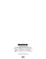 Preview for 6 page of Mackie Monitor Series MR4T Quick Start Manual