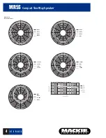 Preview for 4 page of Mackie Monitor Series MR5S Specifications