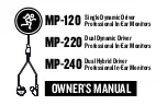 Mackie MP-220 Owner'S Manual preview