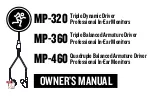 Preview for 1 page of Mackie MP-320 Owner'S Manual