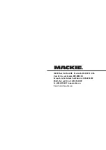 Preview for 16 page of Mackie mr5mk2 Owner'S Manual