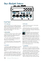 Preview for 10 page of Mackie Onyx Blackjack Owner'S Manual