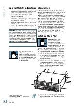 Preview for 2 page of Mackie OPT.24 Installation Manual