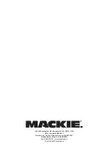 Preview for 8 page of Mackie OPT.24 Installation Manual