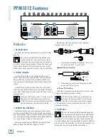 Preview for 10 page of Mackie PPM1012 Eigentümer-Handbuch