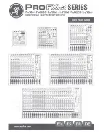 Mackie ProFX10v3 Quick Start Manual preview