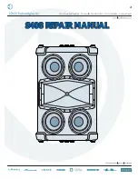 Preview for 1 page of Mackie S408 Repair Manual