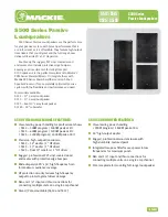 Preview for 1 page of Mackie S512 Quick Manual