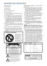 Предварительный просмотр 2 страницы Mackie SA1232Z User Manual