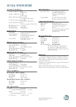 Предварительный просмотр 9 страницы Mackie SA1232Z User Manual