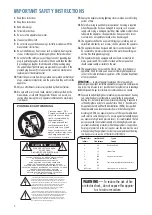 Preview for 2 page of Mackie SR1521Z User Manual