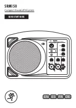 Preview for 1 page of Mackie SRM 150 Compact Quick Start Manual