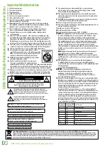 Preview for 2 page of Mackie SRM210 V-Class Owner'S Manual