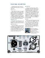 Предварительный просмотр 8 страницы Mackie SRM350 2-WAY User Manual