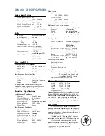 Preview for 17 page of Mackie SRM350 2-WAY User Manual