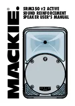 Preview for 1 page of Mackie SRM350 User Manual