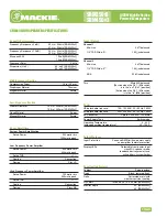 Preview for 2 page of Mackie SRM350v3 Brochure & Specs