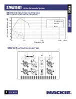 Preview for 3 page of Mackie SWA1501 Brochure & Specs