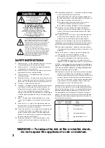 Preview for 2 page of Mackie TAPCO S-5 Owner'S Manual