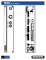 Предварительный просмотр 3 страницы Mackie UP4121 Specifications