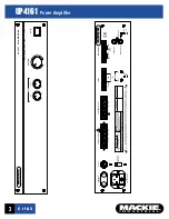 Предварительный просмотр 3 страницы Mackie UP4161 Specifications