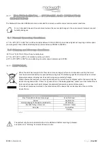 Preview for 26 page of Mackworth Essentials 180 User Manual