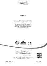 Preview for 36 page of Mackworth SA180E Service Manual