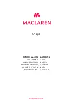 Maclaren Sherpa Owner'S Manual preview