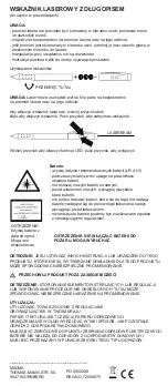 Предварительный просмотр 4 страницы Macma 12798 Quick Start Manual