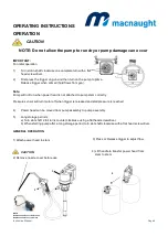 Предварительный просмотр 6 страницы Macnaught BOP60 Owner'S Manual