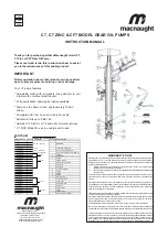 Preview for 2 page of Macnaught C4 Instruction Manual