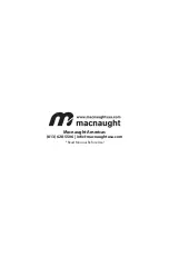 Предварительный просмотр 8 страницы Macnaught FTP120-001 Instruction Manual