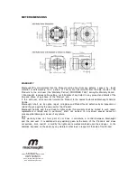 Preview for 7 page of Macnaught M50 ST. STEEL SERIES Instruction Manual