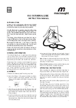 Macnaught MINI-LUBE K6 Instruction Manual preview