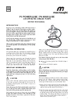 Macnaught P3 POWERLUBE Instruction Manual preview