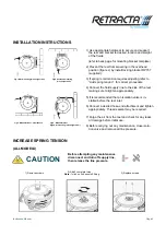 Preview for 3 page of Macnaught Retracta R3 Owner'S Manual