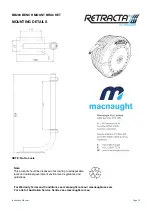 Preview for 20 page of Macnaught Retracta R3 Owner'S Manual