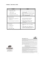 Preview for 8 page of Macnaught RETRACTA Series 2 OA100 Instruction Manual