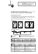 Maco 105428 Assembly Instructions Manual preview