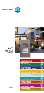 Maco openDoor Touch User Manual preview