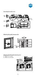 Preview for 8 page of Maco SKB-SE Maintenance And Adjustment Instructions