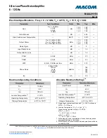 Предварительный просмотр 2 страницы MACOM MAAL-011155 Operation