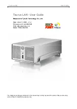 Macpower & Tytech Taurus LAN PDD-LNU2SS User Manual preview