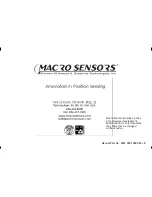 Preview for 28 page of Macro Sensors LVC-2500 User Manual