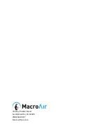 Preview for 16 page of MacroAir Technologies X Series Operation Manual