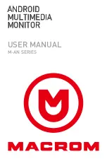 Macrom M-AN Series User Manual preview