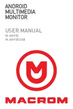 Preview for 1 page of Macrom M-AN900 User Manual