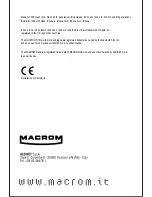 Предварительный просмотр 32 страницы Macrom M-DVD5562R Instruction Manuals