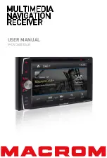 Macrom M-DVD6000DAB User Manual preview