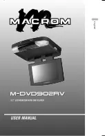 Macrom M-DVD902RV User Manual preview